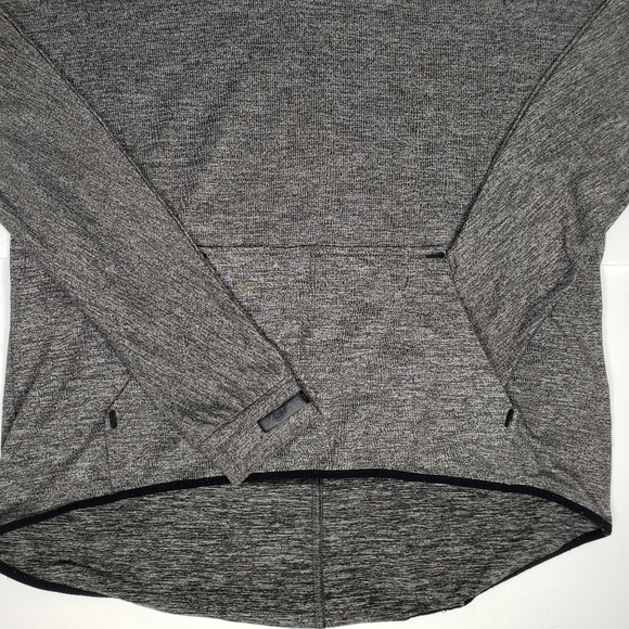 BERSHKA Start Moving Gray Athletic Hoodie - Picture 6 of 8
